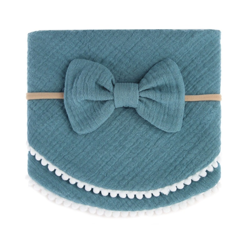 Yếm Cotton Muslin Dành Cho Trẻ Sơ Sinh Chụp Ảnh