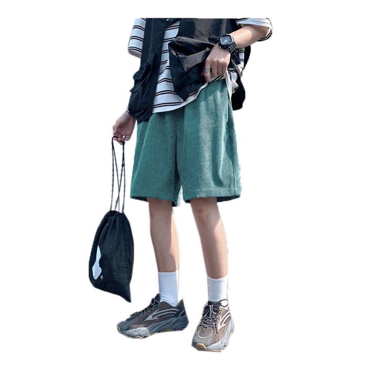 Quần Đùi Nam mặc nhà nhung dày dặn cao cấp, Quần Short Nam thể thao mặc nhà