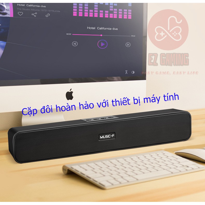 [Free Ship] Loa Thanh soundbar 2.2 Bluetooth E91 10W, Pin dung lượng lớn, âm thanh sống động, Hổ trợ thẻ nhớ,USB.