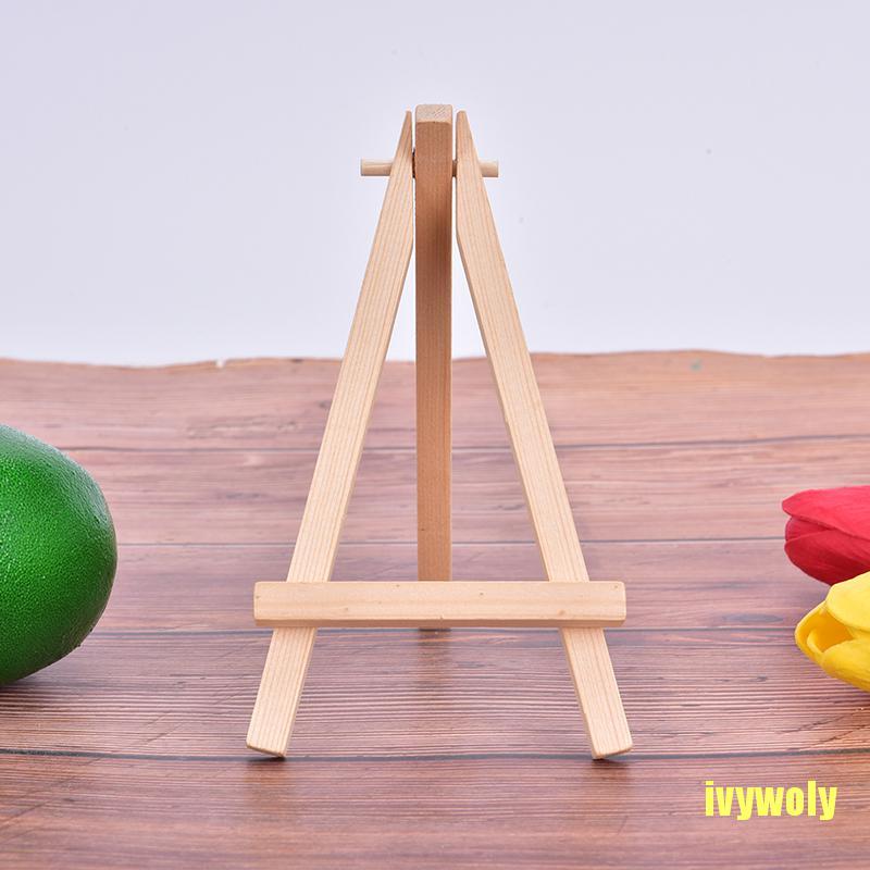 Mô Hình Tranh Vẽ Canvas+Giá Vẽ Gỗ Mini 10cm X 10cm Cho Bé | BigBuy360 - bigbuy360.vn