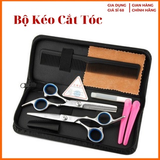Bộ kéo cắt tóc cao cấp xịn nhập khẩu JP1 - Bộ phụ kiện cắt tóc