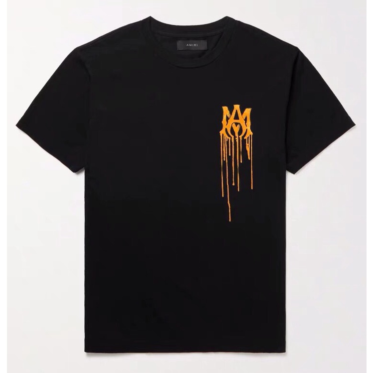 Áo Phông Phong Cách AMIRI 3 Màu Siêu Đẹp Sành Điệu Kết Hợp Thoải Mái Hoạt Động Hè 2022