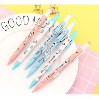 bút chì bấm nút ngang bút chì sumikko bút chì dễ thương