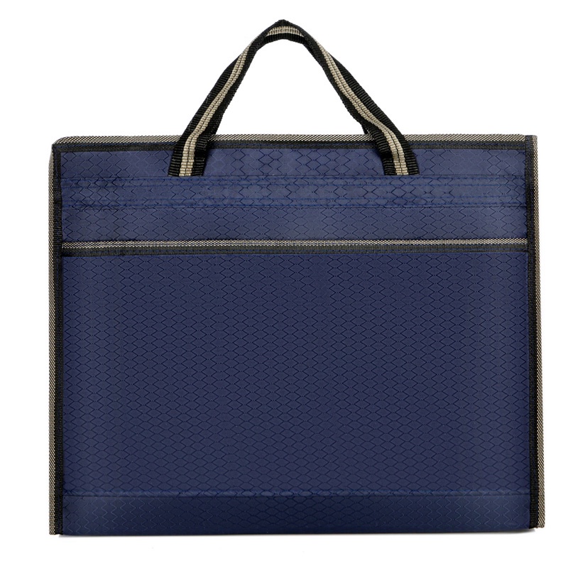 Túi đựng tài liệu bằng vải Canvas cỡ lớn có khóa kéo tiện dụng cho nam | BigBuy360 - bigbuy360.vn