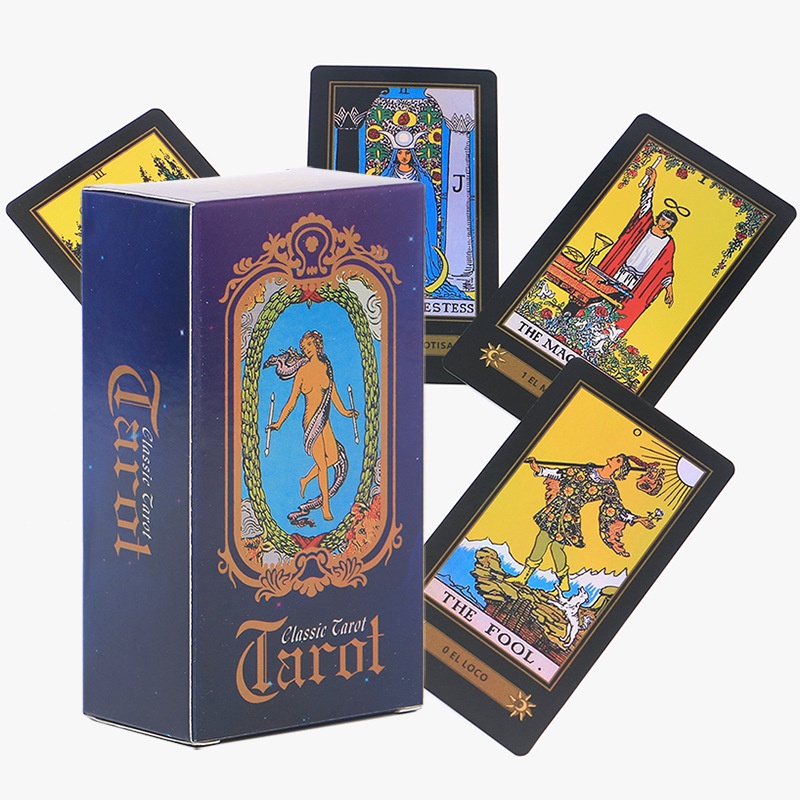 Bộ Bài  Classic Tarot Bản Óng Ánh T26