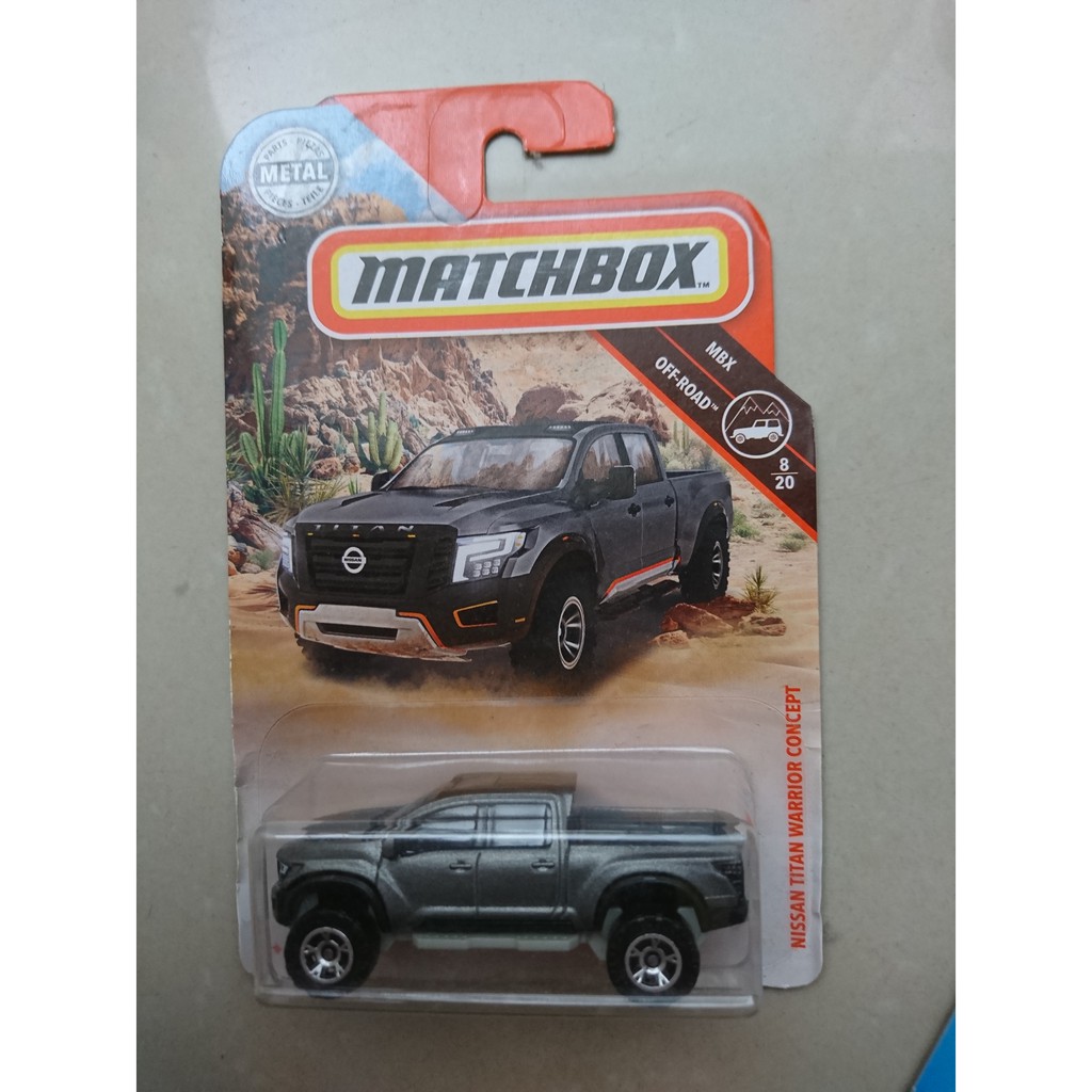 Xe Matchbox Nissan Titan Warrior Concept