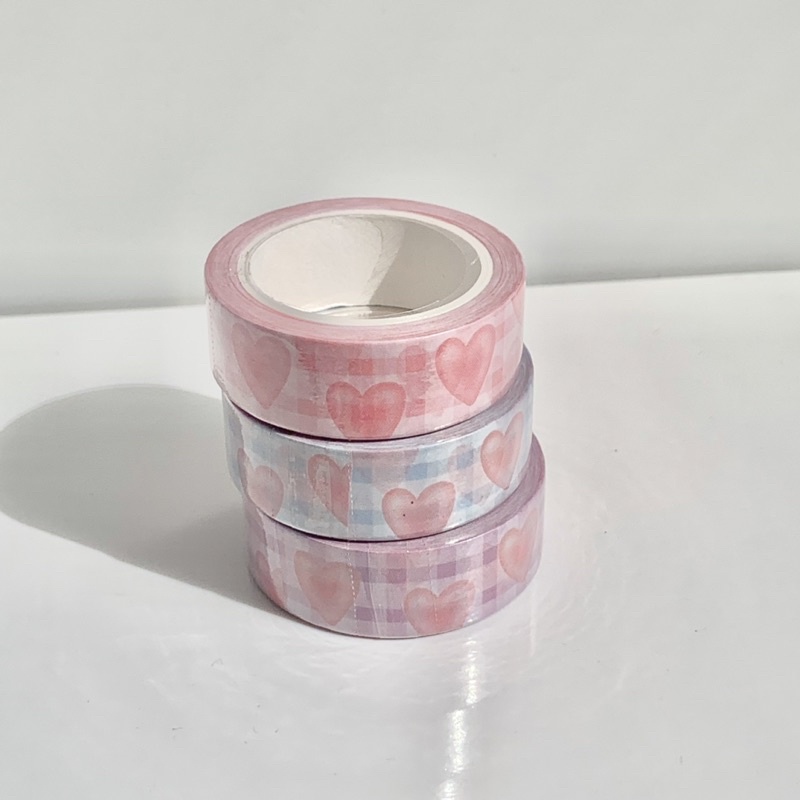 La Cotte | Băng dính washi hình trái tim 💗