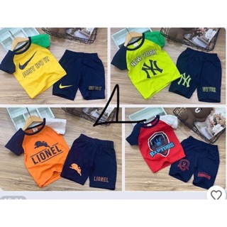 Bộ bé trai siêu xinh set 4 bộ