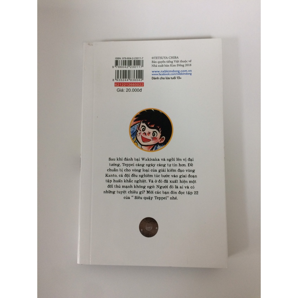 Sách - Siêu quậy Teppei - Tập 22