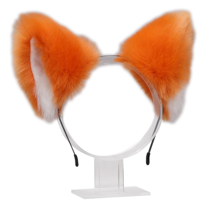 Băng Đô Tai Mèo Phối Lông Hóa Trang Halloween