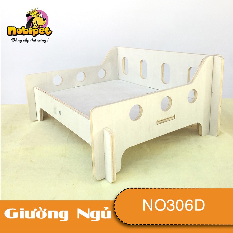 Giường Ngủ Gỗ Lắp Ráp Hulk Mini Gỗ Polywood Nhâp Khẩu Dành Cho Chó Mèo Nhỏ