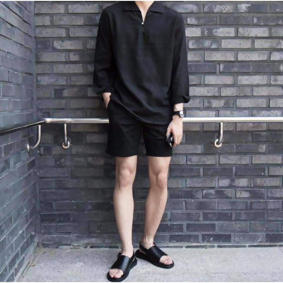 [Ảnh thật 100%] QUẦN SHORT KAKI LƯNG THUN