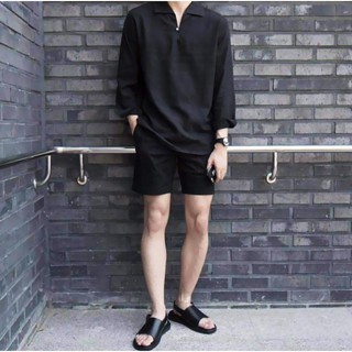 Quần short kaki lưng thun
