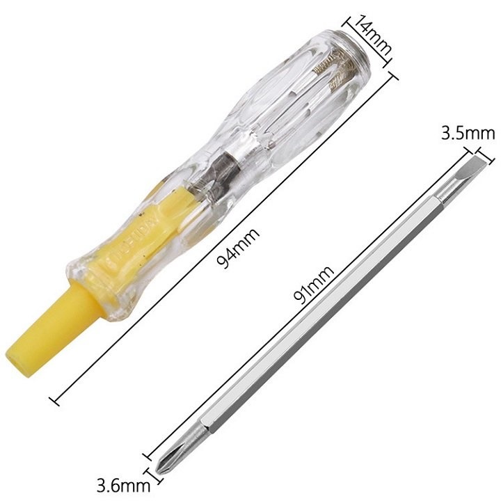 VÍT THỬ ĐIỆN - LOẠI THƯỜNG có 2 phân loại - DIY224.881