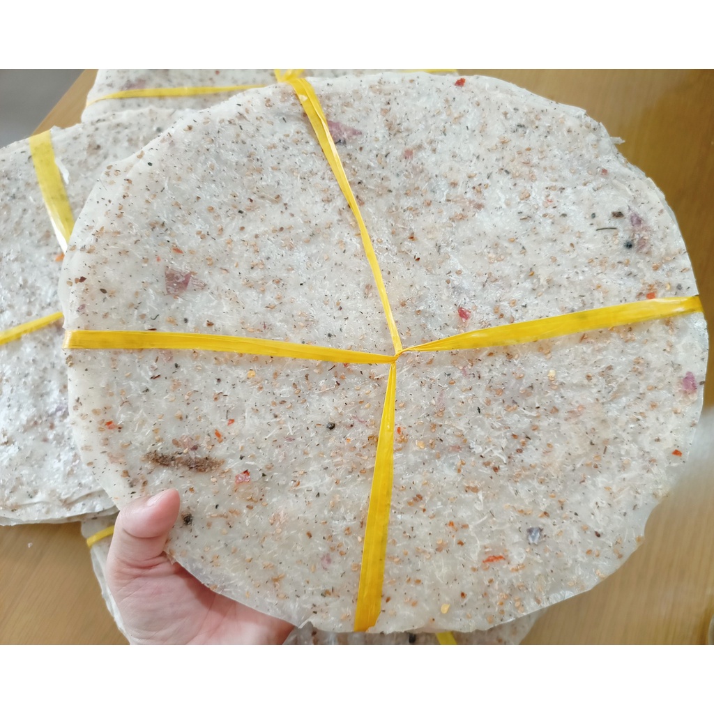 BÁNH TRÁNG NƯỚC DỪA, THƠM NGON, SIZE 30CM, COMBO 10 CÁI