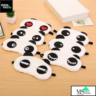 Bịt mắt bông - Bịt mắt ngủ hoạt hình Gấu trúc Nam nữ GD-095