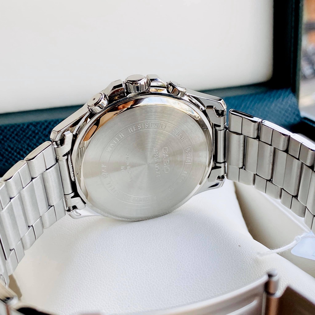 Đồng hồ Nam dây da chính hãng Casio MTP 1374L-1AV Bảo hành 1 năm Hyma watch | BigBuy360 - bigbuy360.vn