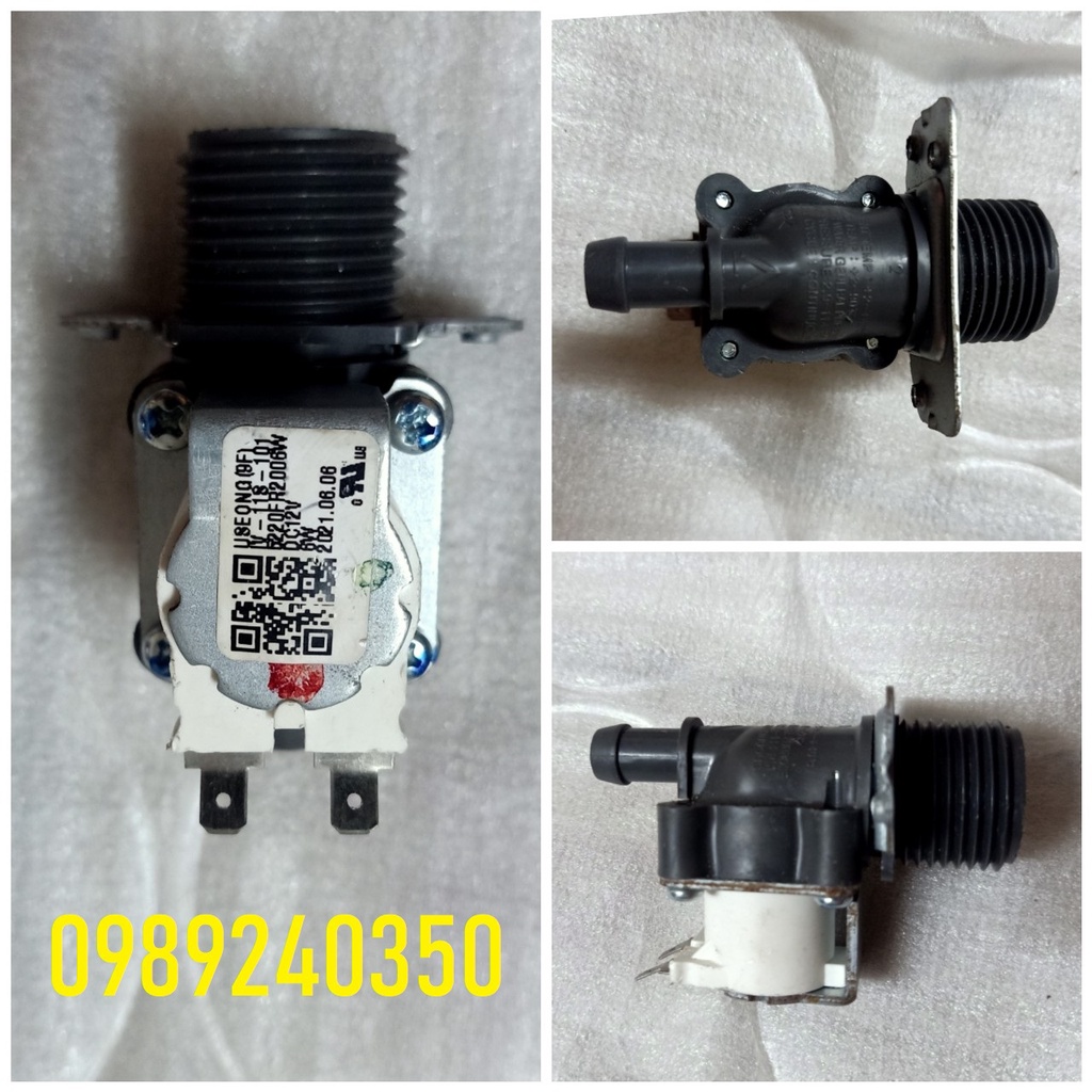 Van cấp nước đơn máy giặt LG DC 12V Hãng