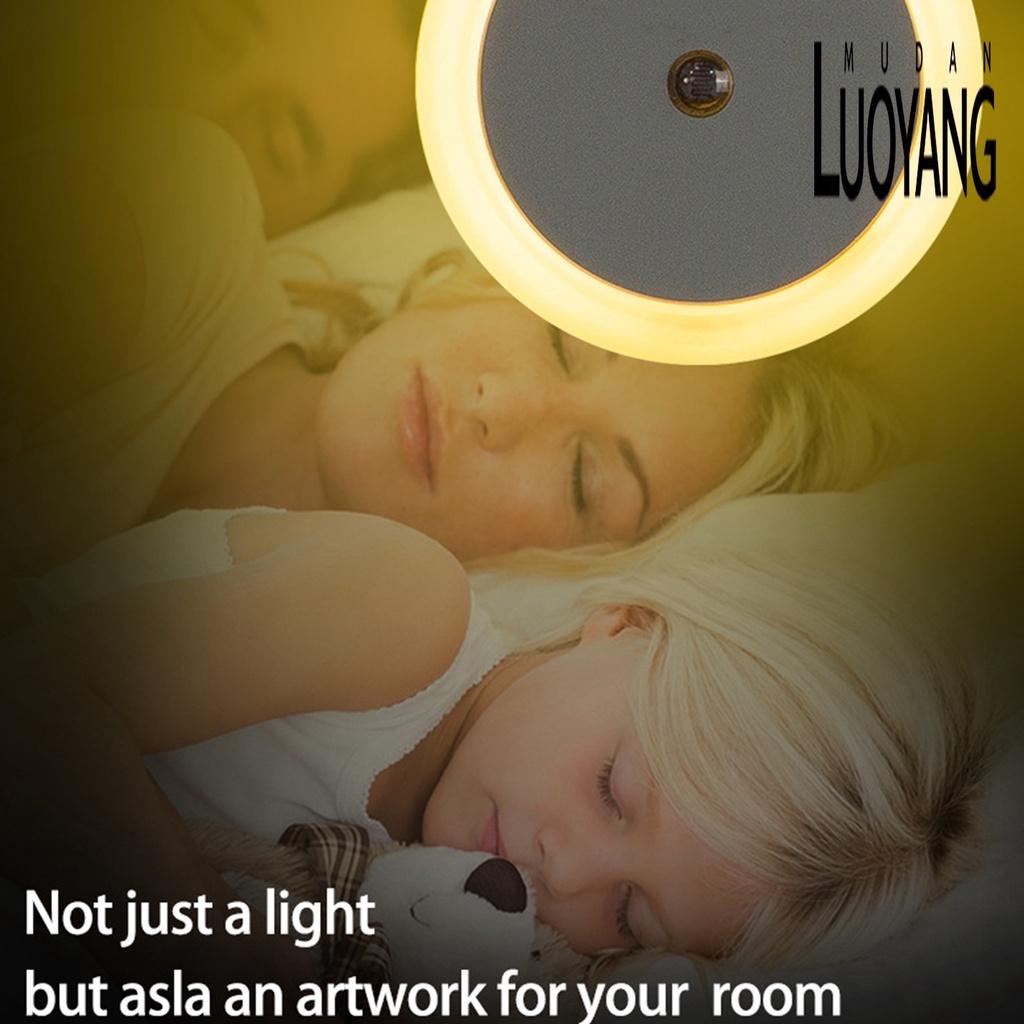 Đèn LED Tròn Cảm Biến Chuyển Động Gắn Tường Trang Trí Nội Thất