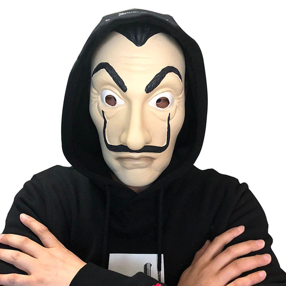 Mặt Nạ Salvador Dali Hóa Trang Halloween Sáng Tạo DIY