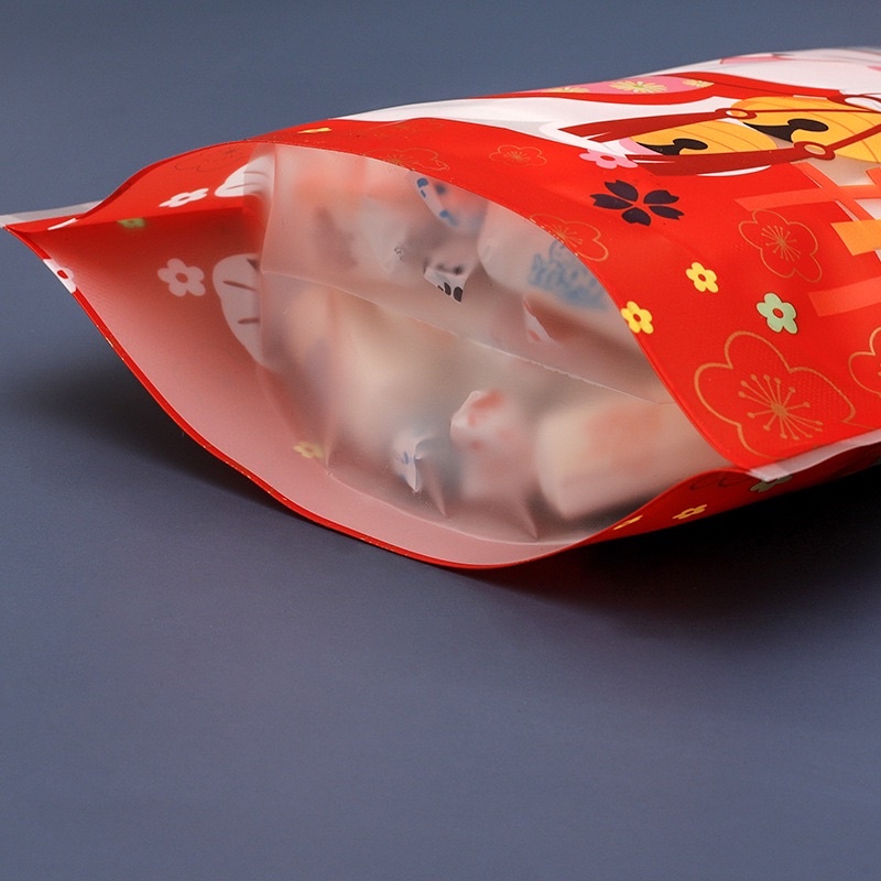 10 Túi zip đựng bánh quy mèo thần tài