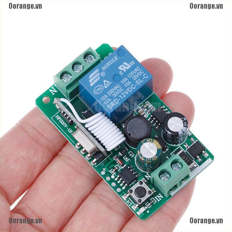 Thiết Bị Điều Khiển Từ Xa Điện Tử 1 Kênh 220v 433mhz