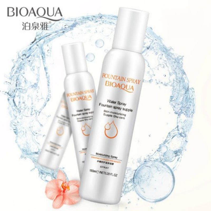 Xịt Khoáng Dưỡng Ẩm Bioaqua Hàng Nội Đia Trung chính hãng kiểm soát dầu 150ml | BigBuy360 - bigbuy360.vn