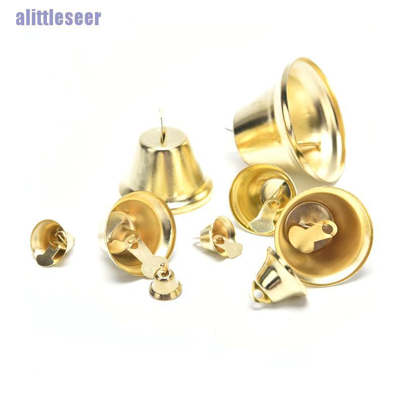 Bộ 10 Chuông Kim Loại Trang Trí Giáng Sinh