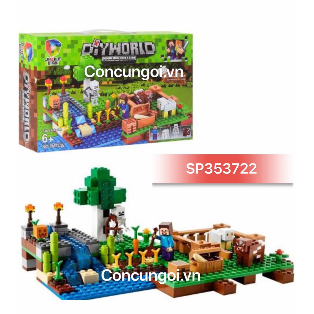 HỘP LOGO RÁP VƯỜN CARROT MY WOLD, TM7435 (Hộp)-  SP353722