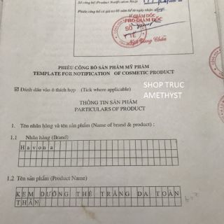 Kem dưỡng Havona Hồng