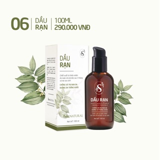 Dầu Rạn SAM NATURAL massgae ngăn ngừa và trị rạn da