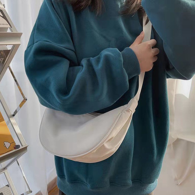 Túi Xách Đeo Vai Màu Sắc Đơn Giản Thời Trang Cho Nữ