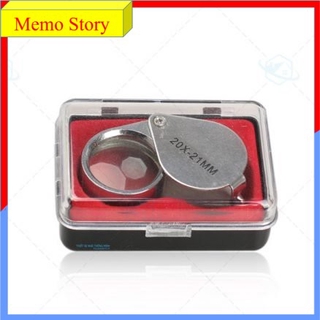Kính lúp mini móc  khóa cao cấp HT-20x
