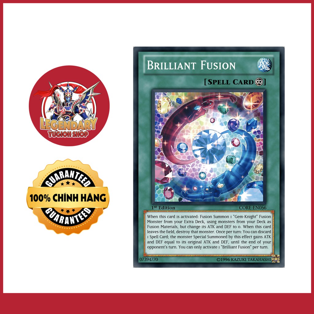 [JP][Thẻ Bài Yugioh Chính Hãng] Brilliant Fusion