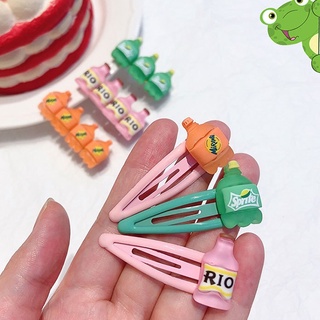Kẹp Tóc Hình Chai Nước Mini Dễ Thương