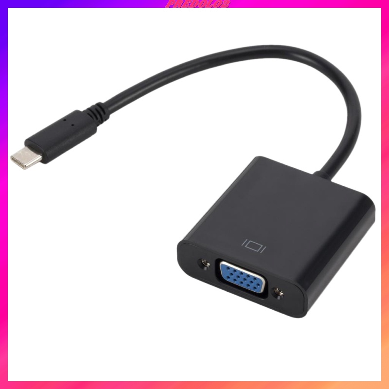 Bộ Chuyển Đổi Usb Type C Đầu Đực Sang Vga Đầu Cái Predolo2 | BigBuy360 - bigbuy360.vn