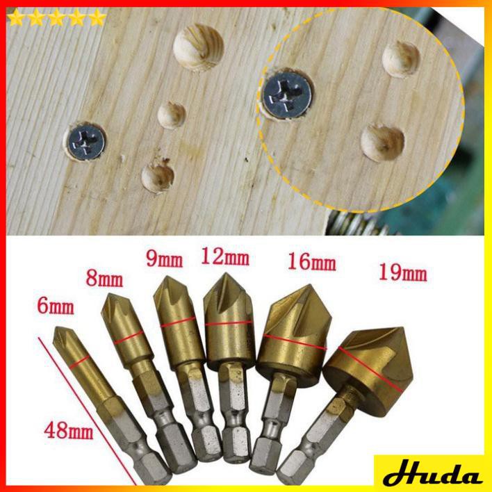 Mũi khoan doa lỗ - Mũi doa lỗ gỗ âm đầu vít - đồ làm mộc