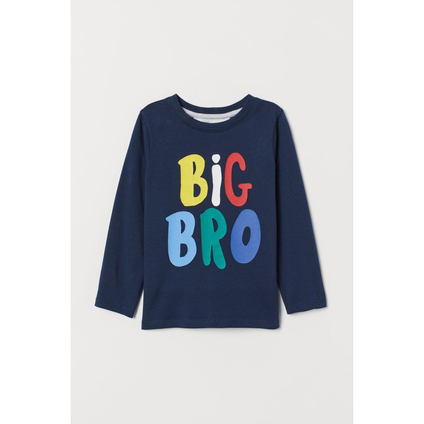 HM UK - Aó phông dài tay Big bro 4-6y