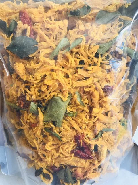 Khô gà lá chanh gói 500gr đồ ăn vặt