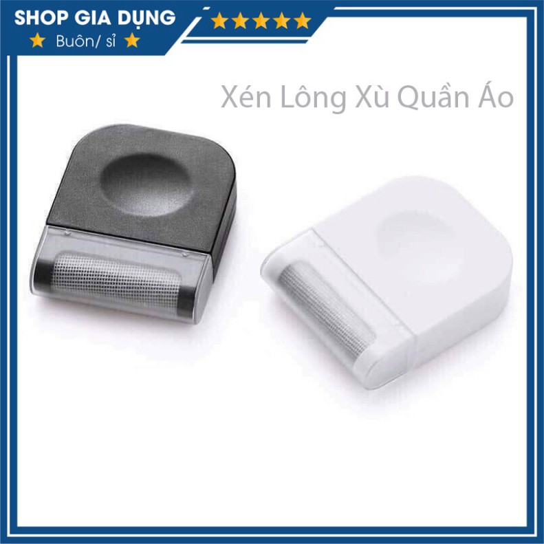 Máy xén lông quần áo Mini 2 đầu 2 công dụng máy cắt lông xù quần áo Siêu Tiện Lợi