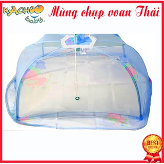Mùng chụp cho bé KACHOOBABY dành cho bé sơ sinh, tránh côn trùng và muỗi đốt, ngăn ngừa sốt xuất huyết