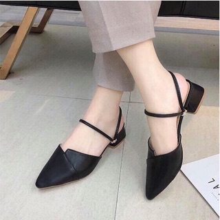 Giày Sandal bít mũi 2 kiểu cài quai