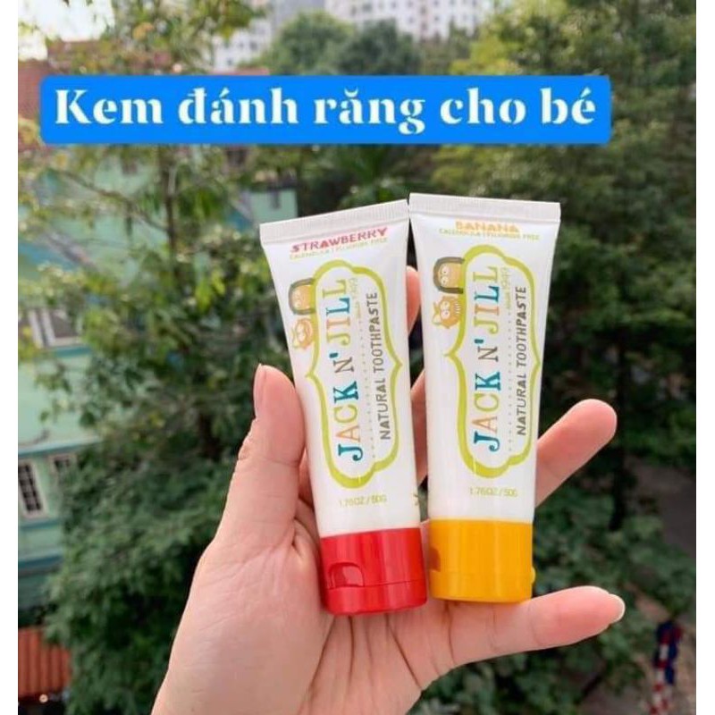 Kem đánh răng hữu cơ Úc (nuốt được)
