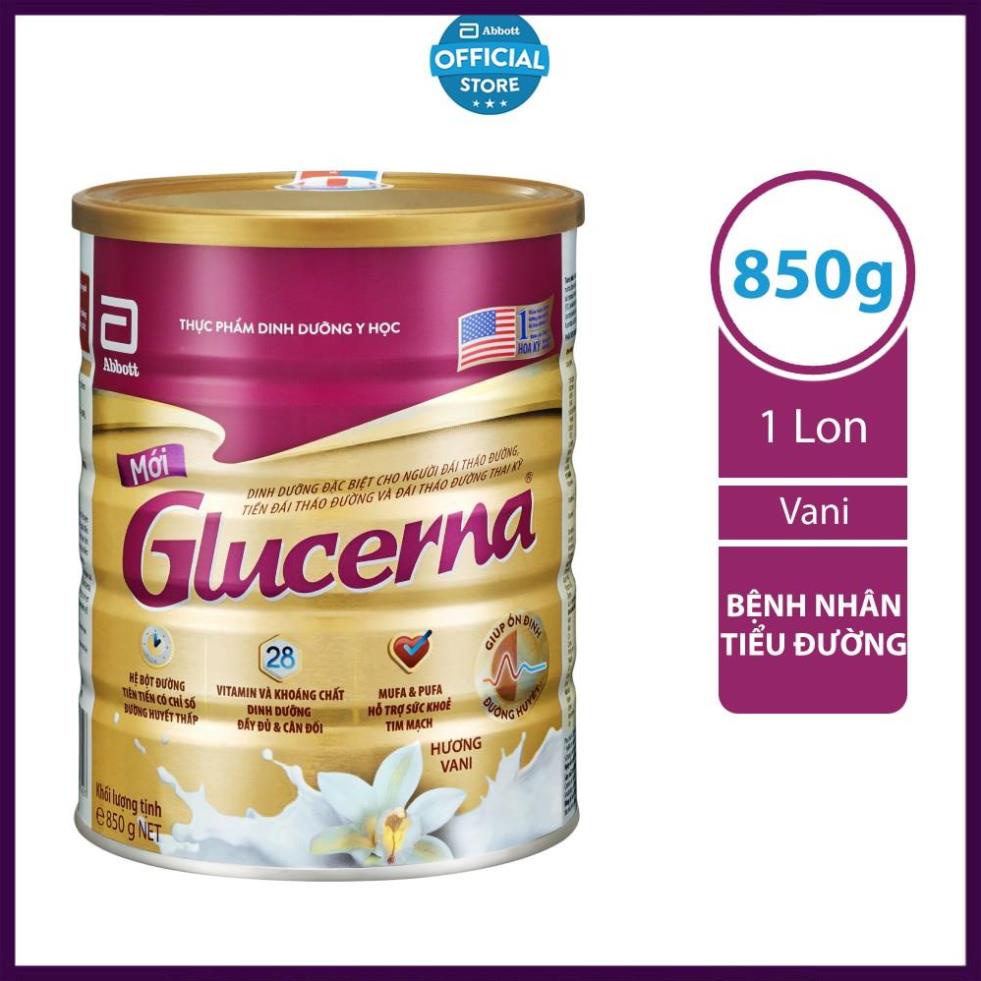 [Flash Sale] Sữa bột dành cho người bị tiểu đường Glucerna Abbott 850g
