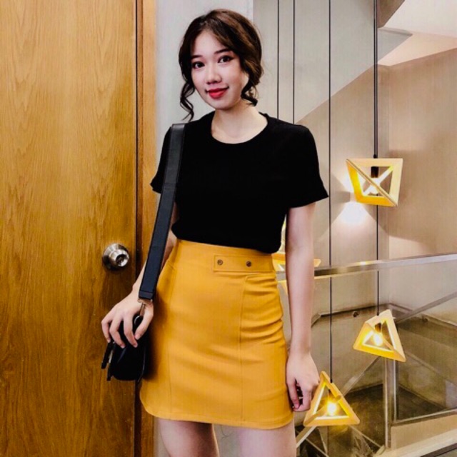 CHÂN VÁY A CÓ QUẦN BÊN TRONG ( ảnh thật trải sàn - có video quay)