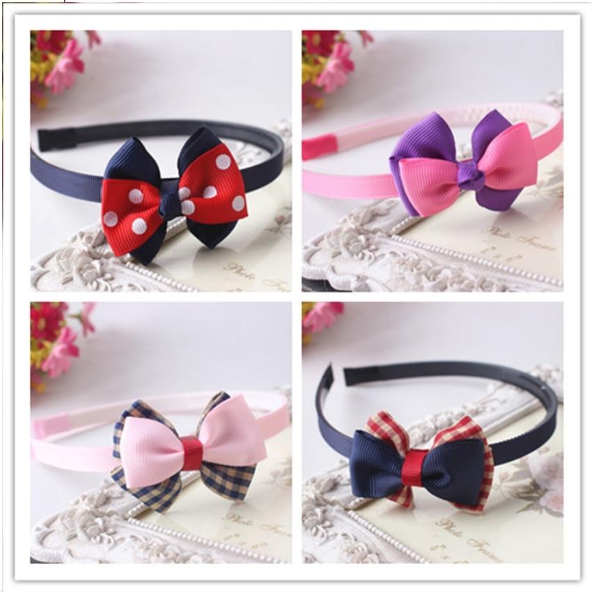 Bờm tóc hình nơ cài cute đáng yêu cho bé Miscoco BD06