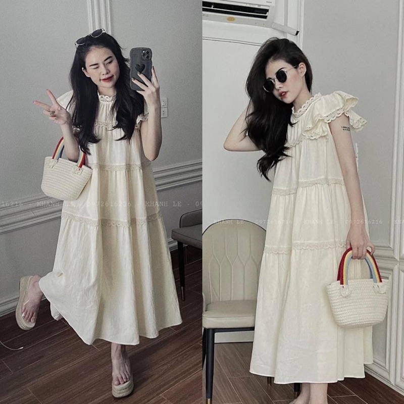 VÁY BABYDOLL REN TẦNG