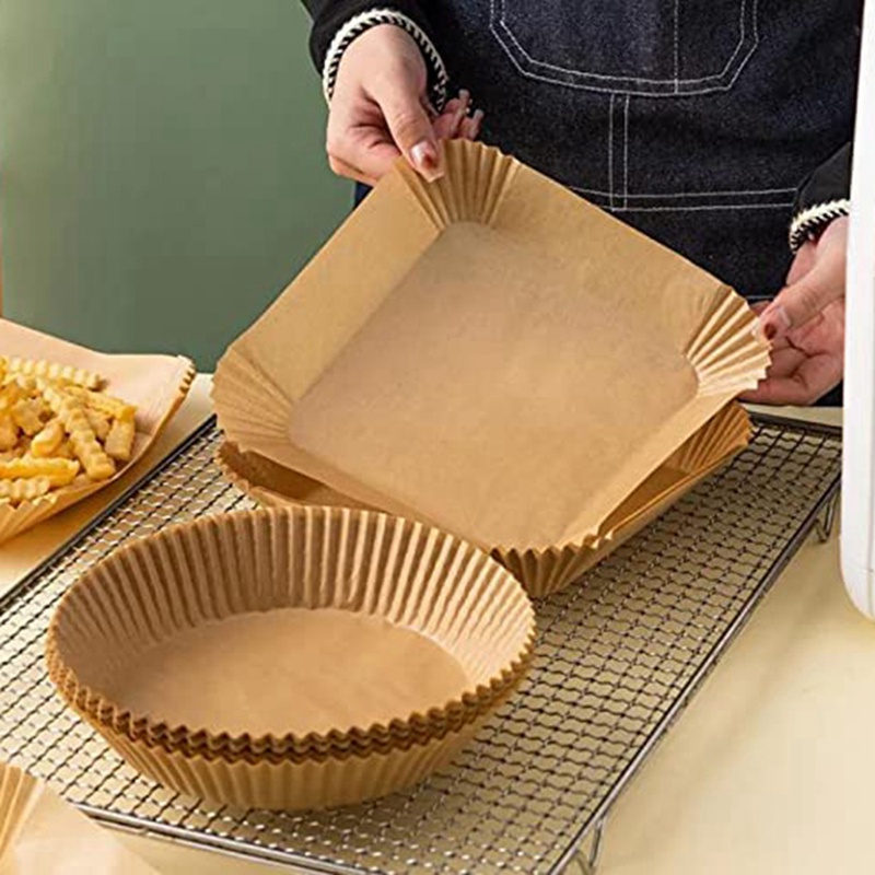 Set 100 Giấy Lót Nồi Hấp 6.3 Inch Tiện Lợi