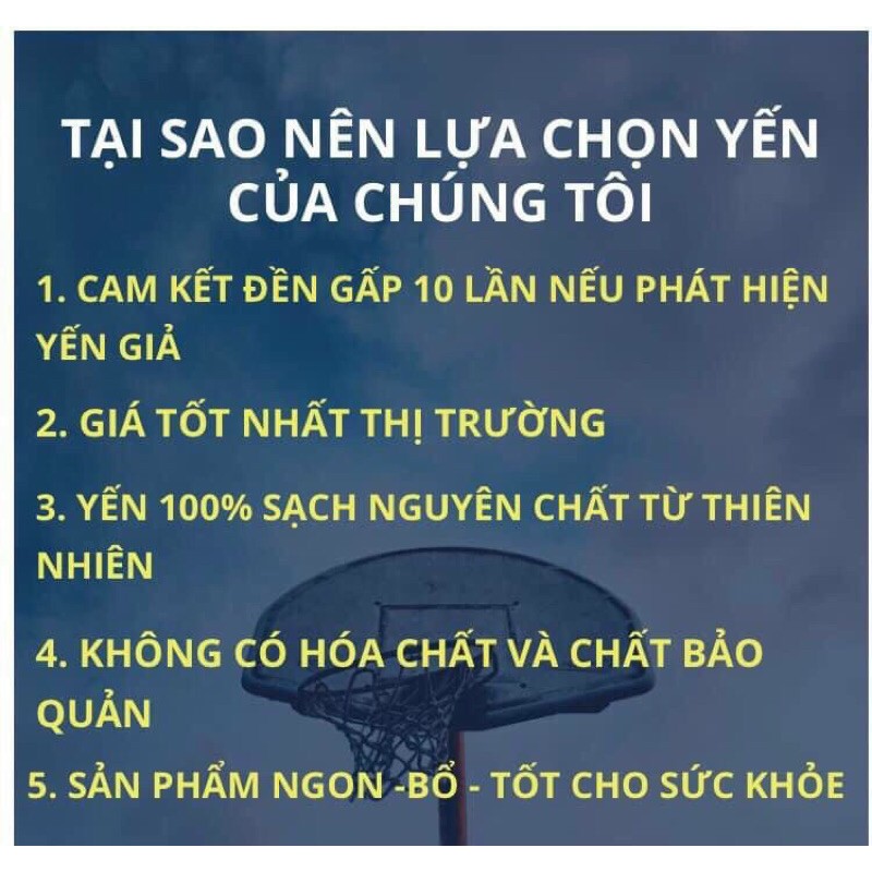 Bán tổ Yến sào nhà nuôi cam kết hàng chuẩn 100%.