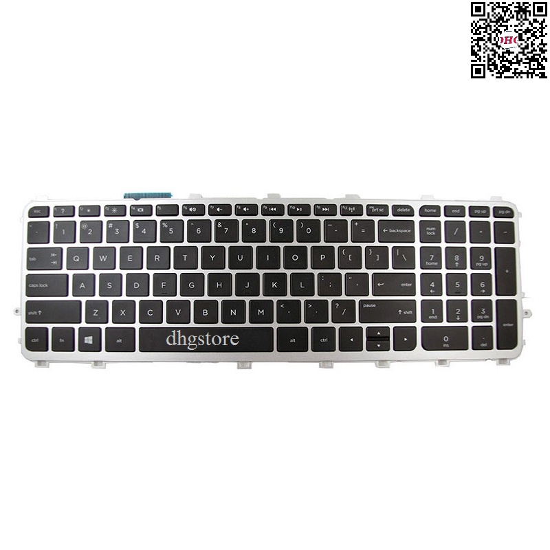 Bàn phím laptop HP Envy 15T-J, 15-J ,15-Z ,15-T ,17-J, 17-Z, 17-T , M7-J, M7-Z, M7-T Có Khung